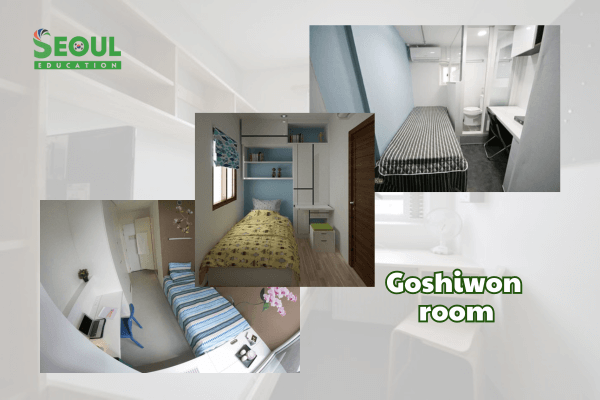 loai hinh nha o Goshiwon room cho du hoc sinh Han Quoc
