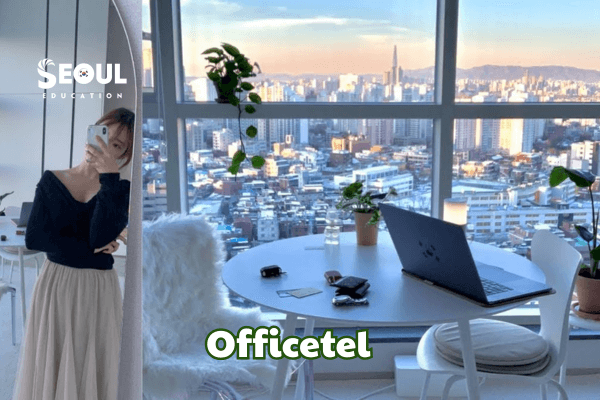 loai hinh nha o Officetel  cho du hoc sinh Han Quoc
