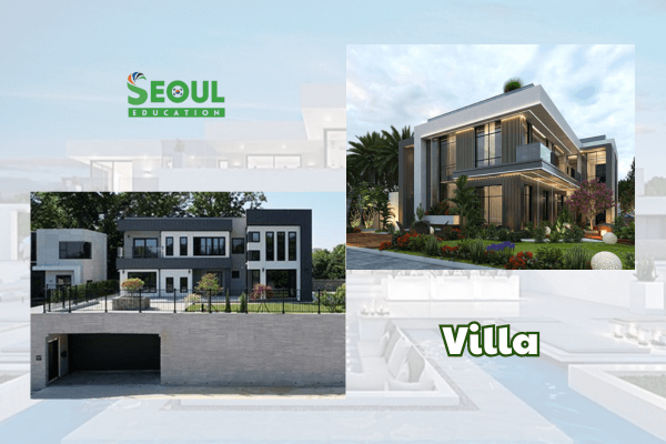 loai hinh nha o Villa cho du hoc sinh han quoc